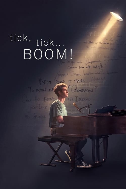 tick, tick... BOOM! (2021) movie poster